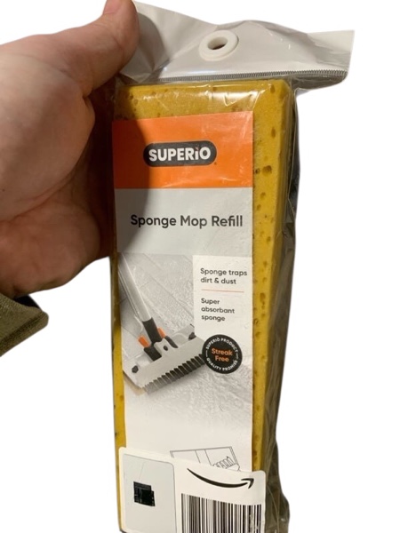 Condition photo showing New/Like New for Superio Sponge Mop Refill