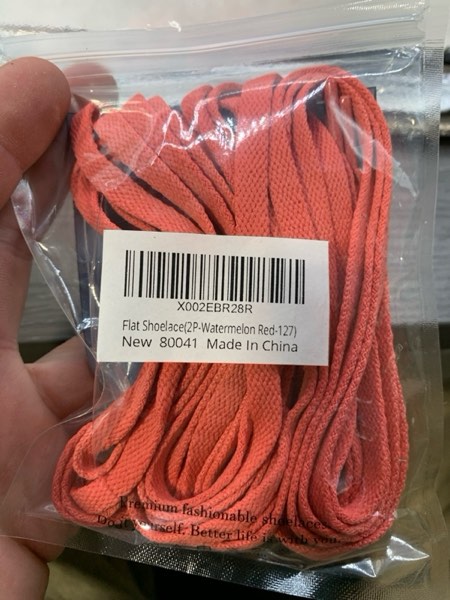 Condition photo showing New/Like New for VSUDO 2 Pairs Flat Shoe Laces for Sneakers, Shoe Strings/Shoelaces for Sneakers