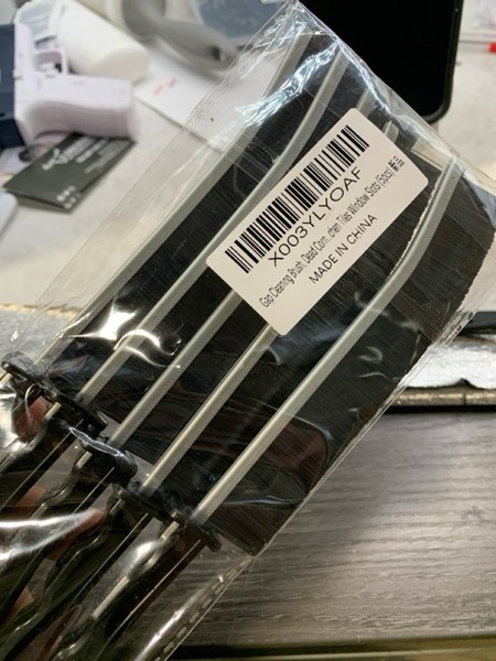 Condition photo showing New/Like New for Gap Cleaning Brush, Dead Corners Multifunctional Brushes,Bathroom Crevice Gaps Cleaning Brush?Clean The Dead Corners of Bathroom Kitchen Tiles for Bathroom Kitchen Tiles Window Slots (5pcs)