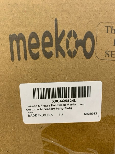 Condition photo showing New/Like New for meekoo 5-Pack Halloween Alien Antenna Headbands, Springy Boppers on Black Band, Space Costume Accessory for Parties