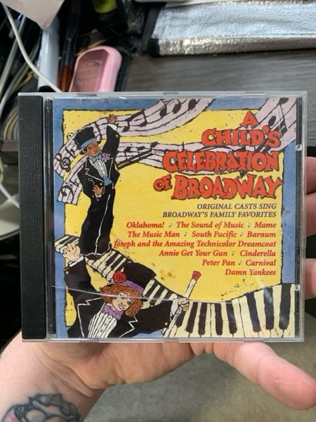 Condition photo showing Good Condition for A Child's Celebration of Broadway: Original Casts Sing Broadway's Family Favorites