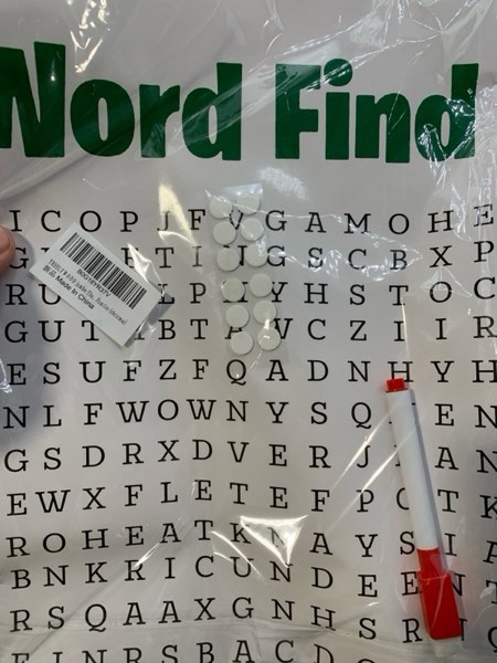 Condition photo showing New/Like New for TREELYWOOD Jumbo Thanksgiving Word Search Poster – Giant 31.5"x20" Wall Game, Poster-Size Word Search, Giant Thanksgiving Activity Posters for Families (christmas)
