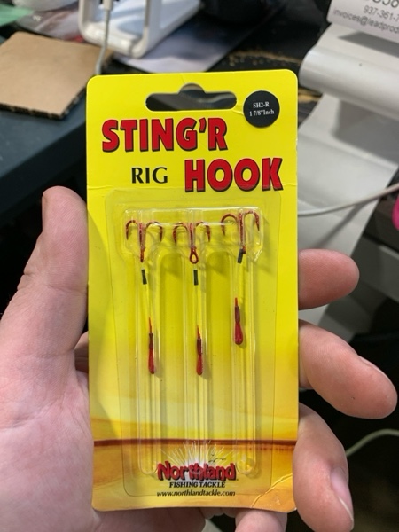 Condition photo showing New/Like New for Northland Sting'r Hook-Pack of 3