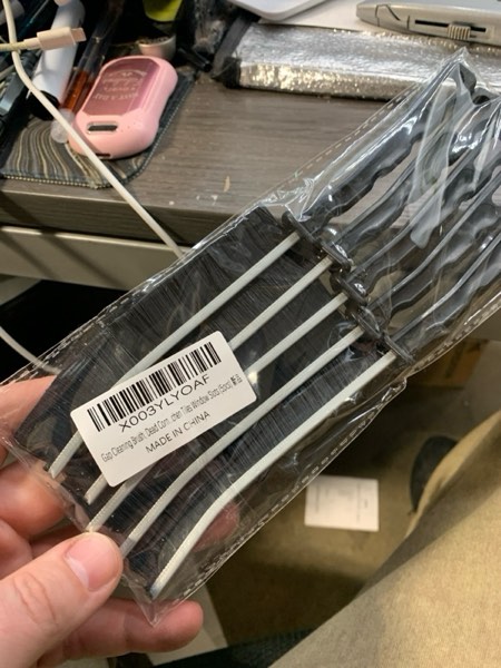 Condition photo showing New/Like New for Gap Cleaning Brush, Dead Corners Multifunctional Brushes,Bathroom Crevice Gaps Cleaning Brush?Clean The Dead Corners of Bathroom Kitchen Tiles for Bathroom Kitchen Tiles Window Slots (5pcs)