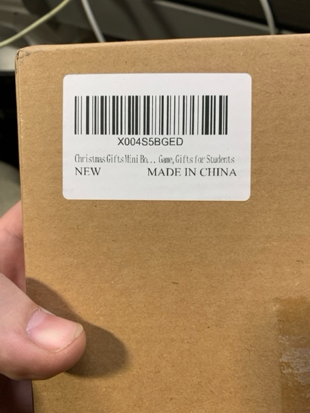 Condition photo showing New/Like New for FestalMart Christmas Gifts - 6pcs Wooden Board Game with Cards for Tic Tac Toe, Classic Family Game, Stocking Stuffers & Goody Bag Fillers for Kids Boys and Girls