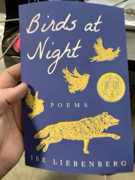 Condition photo showing New/Like New for Birds at Night: Poems (Sowell Emerging Writers Prize)