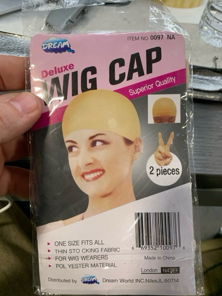 Condition photo showing New/Like New for Nylon  Nude Wig Cap (2 Pack)