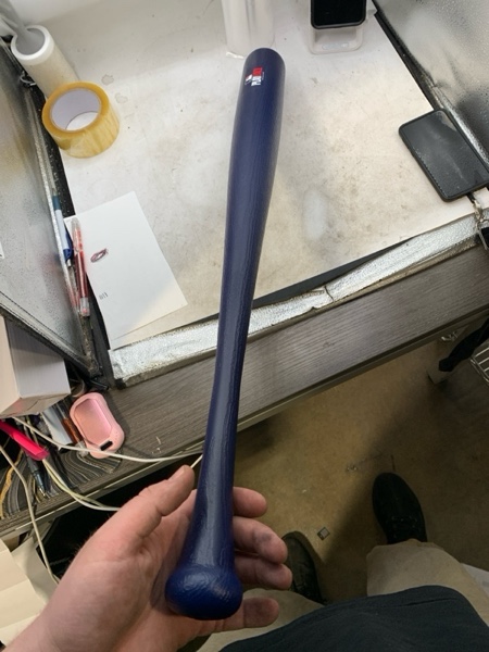 Condition photo showing New/Like New for MLB Playball 30 Bat/Ball T- Ball Set Blue