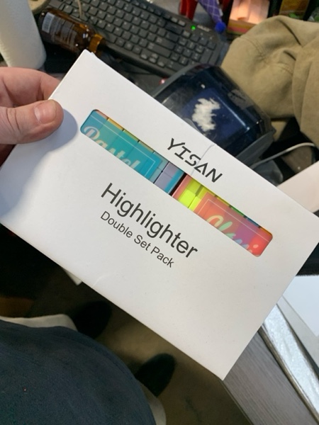 Condition photo showing New/Like New for YISAN Highlighters Pastel No Bleed,Assorted Colors Bible Pens,Aesthetic,Soft Tip for Book,Journal,70962 Classic and Pastel