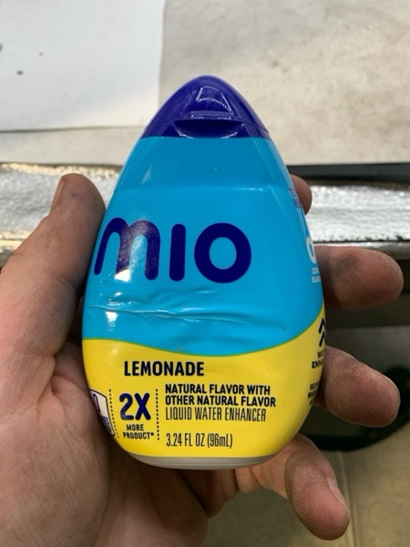 Condition photo showing New/Like New for mio Lemonade Naturally Flavored with other natural flavor Liquid Water Enhancer, 3.24 fl oz Bottle