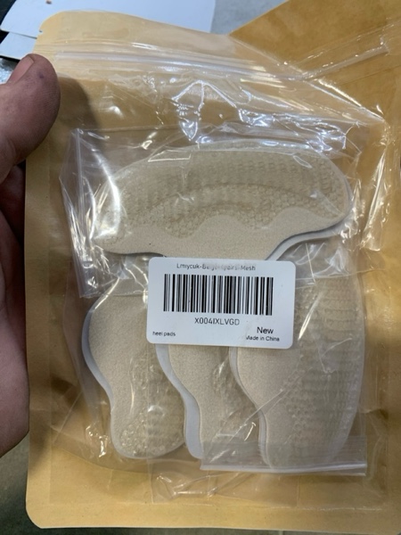 Condition photo showing New/Like New for 4D Cloud Honeycomb Heel Pads for Loose Shoes, Soft Gel Heel Grips for Shoes Too Big, Cushion Protectors Inserts for Blisters, Heel Pain, Shoe Fillers for Women Men (4D Cloud Mesh Black4, 4Pairs) 4d Cloud Mesh Black4 4Pairs