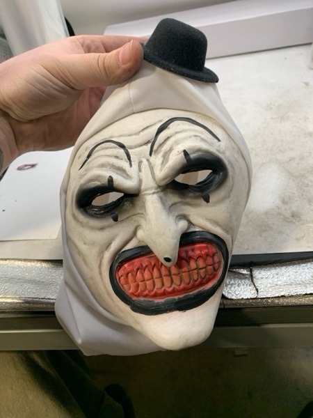 Condition photo showing New/Like New for Halloween Masks,joker mask