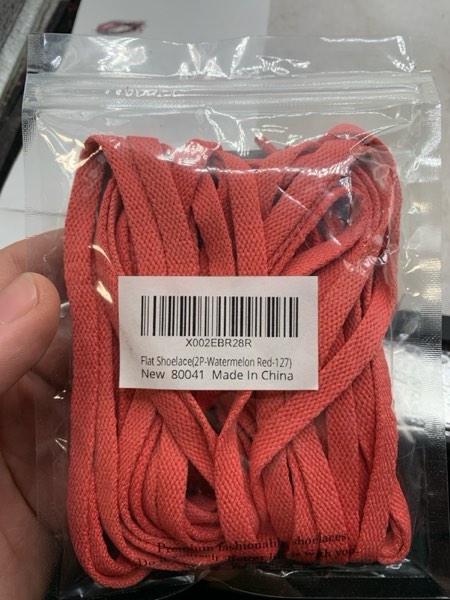 Condition photo showing New/Like New for VSUDO 2 Pairs Flat Shoe Laces for Sneakers, Shoe Strings/Shoelaces for Sneakers