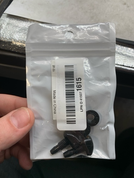 Condition photo showing New/Like New for 2PCS Car Wiper Washer Nozzle Black Double-hole Front Windshield Washer Nozzle Replacement Fit for Most Car