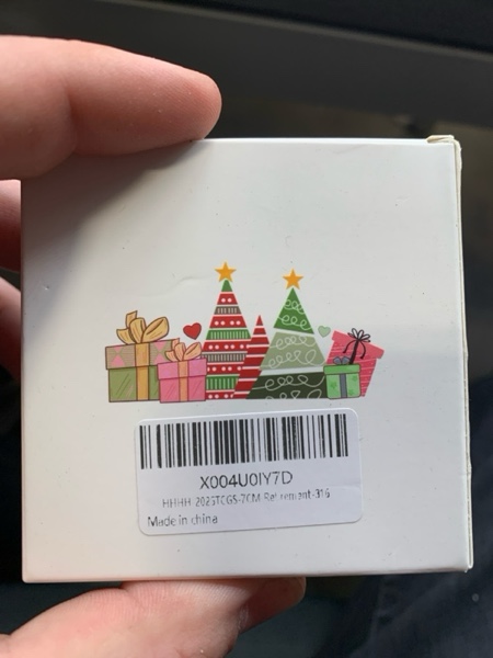 Condition photo showing New/Like New for Retirement Gift - Retirement Gifts for Women, Men - Retired Ornament - Retired Gifts for Coworker, Boss, Employee, Teacher, Nurse - Ceramic Christmas Ornament Keepsake - Christmas Tree Ornaments - A Happy Retirement a