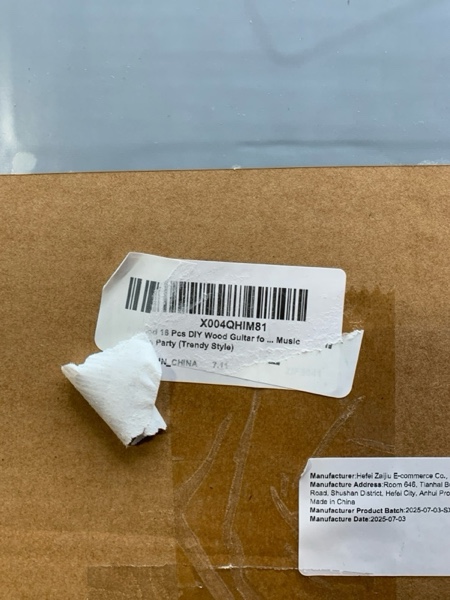 Condition photo showing New/Like New for Syhood 36 Pcs 18 Sets DIY Wood Guitar (6 Difference Designs) with Pigments (6 Colors), DIY Wood Inst