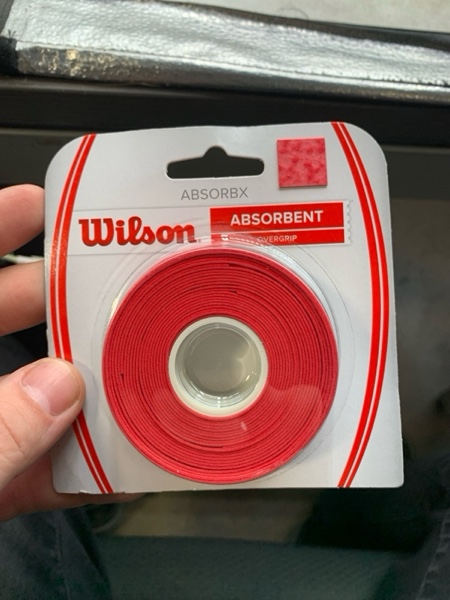 Condition photo showing New/Like New for Wilson AbsorbX Tennis Overgrips