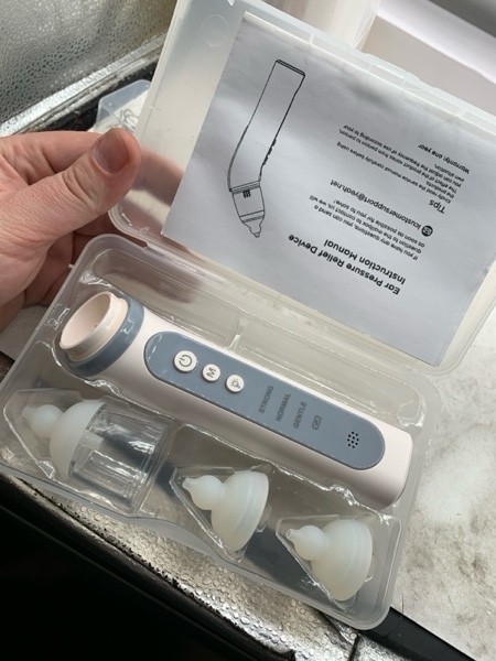 Condition photo showing New/Like New for Ear Pressure Relief Device, Ear Pressure Relief for Flying, Diving, 3 Replacement Heads