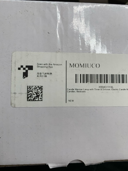 Condition photo showing New/Like New for Candle Warmer Lamp with Timer Dimmer, House Warming Gifts New Home Decor, Birthday Gifts for Women Mom, Wax Melt Warmer for Jar Candles, Adjustable Height with 2 Bulbs Black