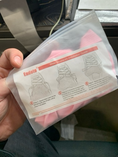 Condition photo showing New/Like New for Endoto Replacement Thick Wide Flat Laces 