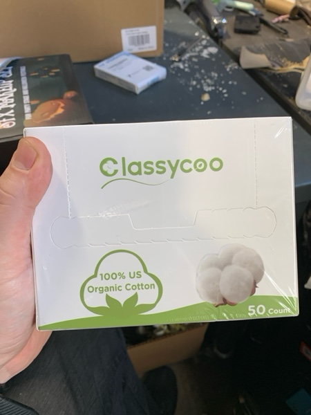 Condition photo showing New/Like New for Classycoo XL Disposable Face Towel, 100% Cotton Ultra-Soft for Sensitive-Skin, Odor-Free,Facial Cleansing Wipes Makeup Remover Cloths for Travel, Home Hand Dry Wipe(12 x 10 Inch, 50 Count)