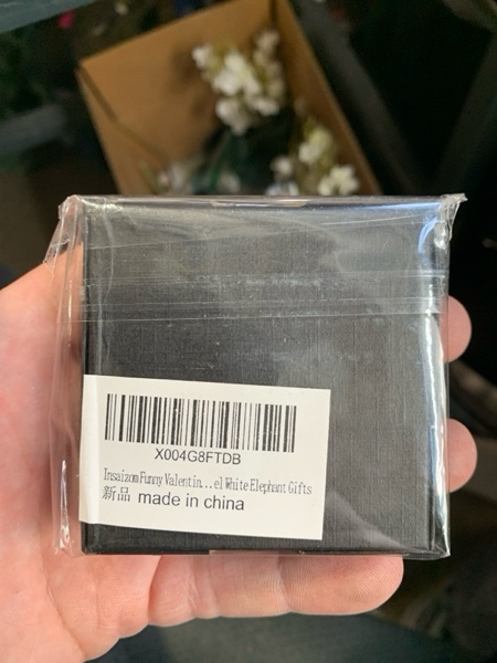 Condition photo showing New/Like New for Funny Valentines Day Gifts for Him Her, Unique Christmas Stocking Stuffers for Girlfriend Boyfriend Couples Wife Husband Adults, Romantic for Women Men, Novel White Elephant Gifts(Love Gift)