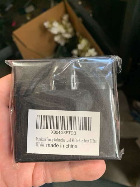 Condition photo showing New/Like New for Funny Valentines Day Gifts for Him Her, Unique Christmas Stocking Stuffers for Girlfriend Boyfriend Couples Wife Husband Adults, Romantic for Women Men, Novel White Elephant Gifts(Love Gift)