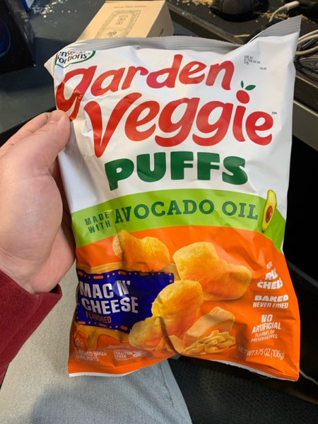 Condition photo showing New/Like New for Sensible Portions Garden Veggie Mac n' Cheese Puffs with Avocado Oil - 3.75oz
