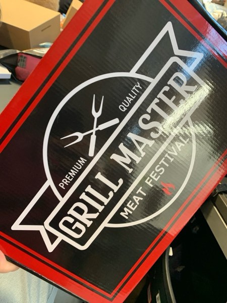 Condition photo showing New/Like New for Gifts for Papa Christmas, Papa Gifts from Grandkids BBQ Blanket with Meat Claws, Meat Resting Bag for BBQ Smoking, Meat Shredder Claws Grill Accessories for Outdoor Grill on Birthday Party