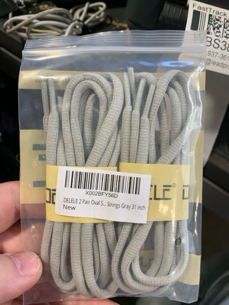 Condition photo showing New/Like New for DELELE 2Pair Oval Shoes laces 42 Colors Half Round 1/4" Athletic ShoeLaces for Sport/Running Shoes Shoe Strings