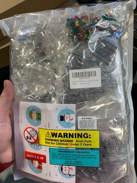 Condition photo showing New/Like New for Winlyn 24 Sets Potted Christmas Tree Suncatchers Ornaments Decorations DIY Window Paint Art Suncatchers Winter Crafts Painting Kits for Kids Classroom Activities Art Project Party Favors