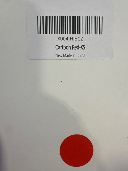 Condition photo showing New/Like New for Dog Shirt for xs or Small Dogs, Indor Cotton Clothes for Girl Boy, Schnauzer, Chihuahua, Puppy Breathable Soft Cotton Clothes?Cartoon Red-XS?