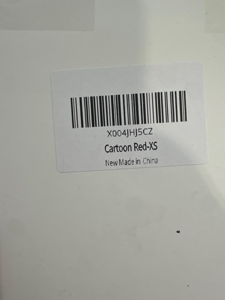 Condition photo showing New/Like New for Dog Shirt for xs or Small Dogs, Indor Cotton Clothes for Girl Boy, Schnauzer, Chihuahua, Puppy Breathable Soft Cotton Clothes?Cartoon Red-XS?