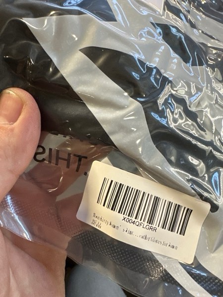 Condition photo showing New/Like New for Moon Kitty Women’s Winter Running Gloves Windproof Thermal with Touchscreen Fingers Cold Weather Gloves for Women X-Large Black