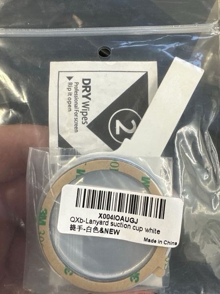 Condition photo showing New/Like New for for Magsafe Silicone Suction Cup Phone Mount Built-in Mirror for iPhone Hands-Free Cell Phone Accessory Holder for Selfies & Videos (White)