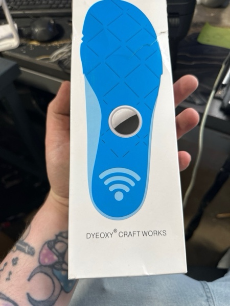 Condition photo showing New/Like New for Insole for Airtag, Shoe Inserts for Kids and Old People, Holder Case for Airtag to Track Your Steps 
