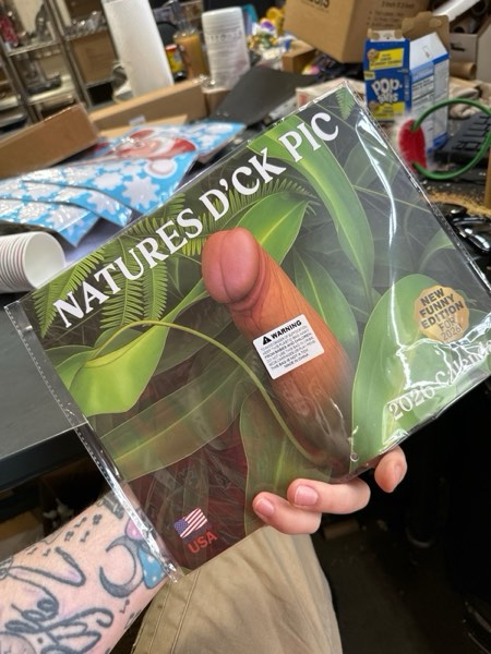 Condition photo showing New/Like New for White Elephant Gifts for Adults - 12"x 9" Natures D'cks Pics Calendar 2026 , Inappropriate Calendar 2026, Hilarious Christmas Gag Gifts, Dirty Santa Gift, Useful White Elephant Gifts for Adults Coworkers Friends Family 2026 Nature Calendar-Green