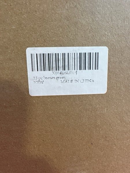 Condition photo showing New/Like New for Velvet Christmas Ornaments Set,15 Pcs Christmas Decor Bolas Grandes De Navidad para Arbol Velvet Christmas Balls - Neutral Green Brown Neutral, 80mm 3.15 inch Brown, Green, Neutral