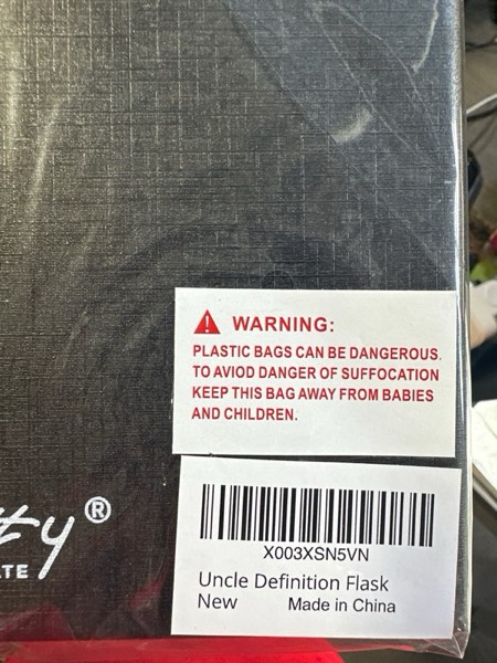 Condition photo showing New/Like New for Favorite Uncle Gifts from Niece Funny, Birthday Gifts for Uncle from Nephew, Funny Fathers Day for Uncles, from Nephew, Godfather Gift, Pregnancy Announcement, Hip Flask