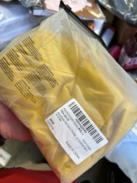 Condition photo showing New/Like New for RoseSeek Women's Tie Backless Halter Tops Sleeveless Crop Camisole Top Y2K Summer Clothes Yellow Lar