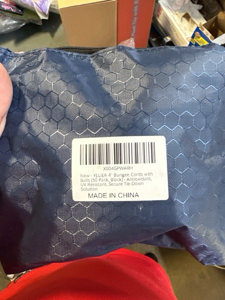 Condition photo showing New/Like New for YELIER 4" Bungee Cords with Balls (50 Pack, Black) - Antioxidant, UV Resistant, Secure Tie-Down Solu