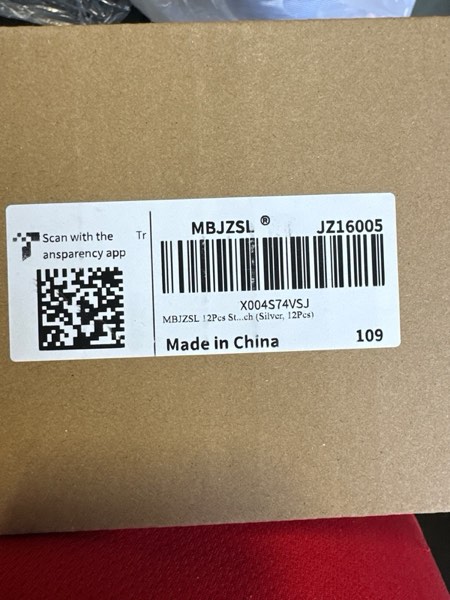 Condition photo showing New/Like New for MBJZSL 12Pcs Stainless Steel Loaf Pans,9x6 Inch Bread Pans for Homemade Bread, Loaf Pans Oven-Safe Banana Bread Pan for Baking Bread, Cakes, Sandwich (Silver, 12Pcs) Silver 12PCS