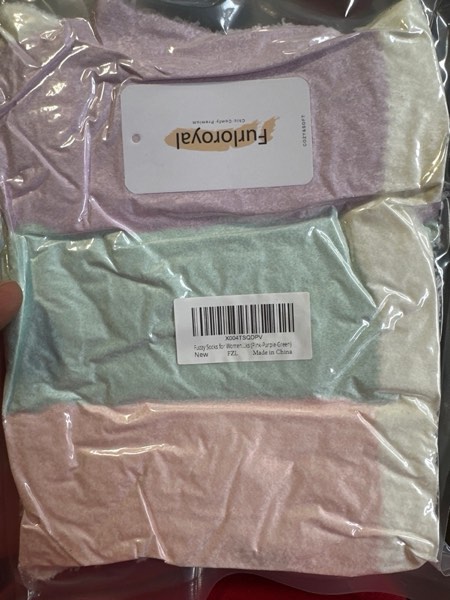 Condition photo showing New/Like New for 3 Pairs Fuzzy Socks for Women, Cozy Ladies Socks, Christmas Gifts & Stocking Stuffers, Warm Winter Gift