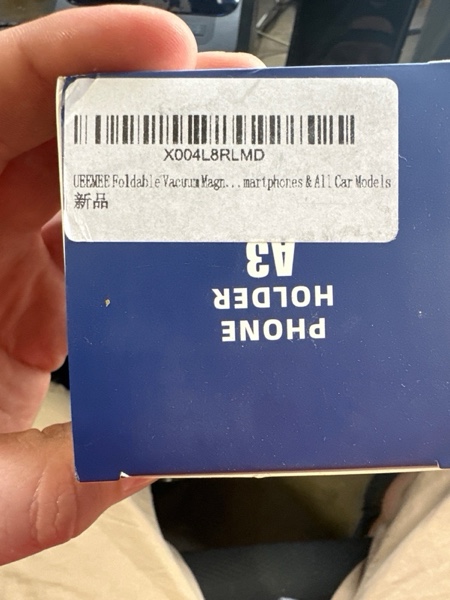 Condition photo showing New/Like New for Foldable Vacuum Magnetic car Phone Holder for Magsafe, 360° Rotatable Suction Phone Mount, Strong Suction Cup (A2)