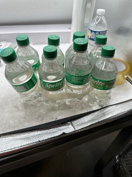 Condition photo showing New/Like New for Sprite Lemon Lime Soda Pop, 12 fl oz, 8 Pack Bottles