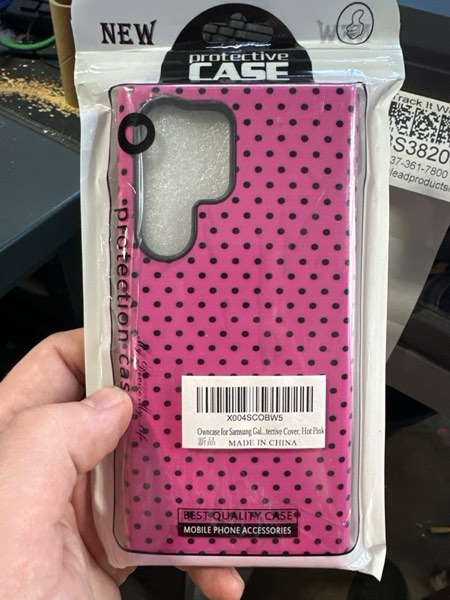 Condition photo showing New/Like New for Owncase for Samsung Galaxy S22 Ultra Case Cute Fashion Polka Dot Phone Case for Women Girls Shockpro