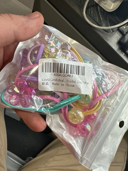 Condition photo showing New/Like New for 12 PCS Hair Balls for Girls, Colorful Bubble Ponytail Holders for Toddlers, Gentle No-Slip Hair Ties for Fine or Thick Hair