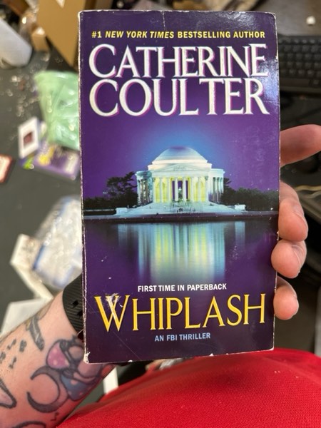 Condition photo showing New/Like New for Whiplash (An FBI Thriller)