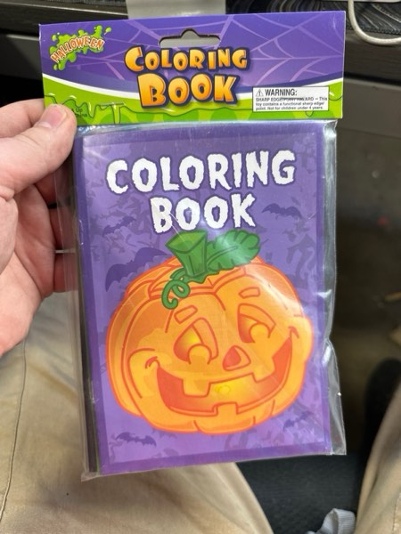 Condition photo showing New/Like New for Halloween Coloring Book Party Favors, 12 Pack Mini Halloween Coloring Books for Kids, 5" x 7" Halloween Coloring Books Bulk, Halloween Party Favors, Trick or Treat Goodie Bags Stuffers