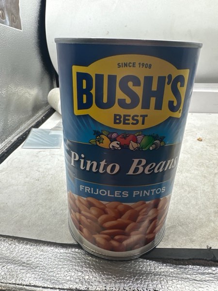 Condition photo showing New/Like New for BUSH'S BEST Pinto Beans 53 oz